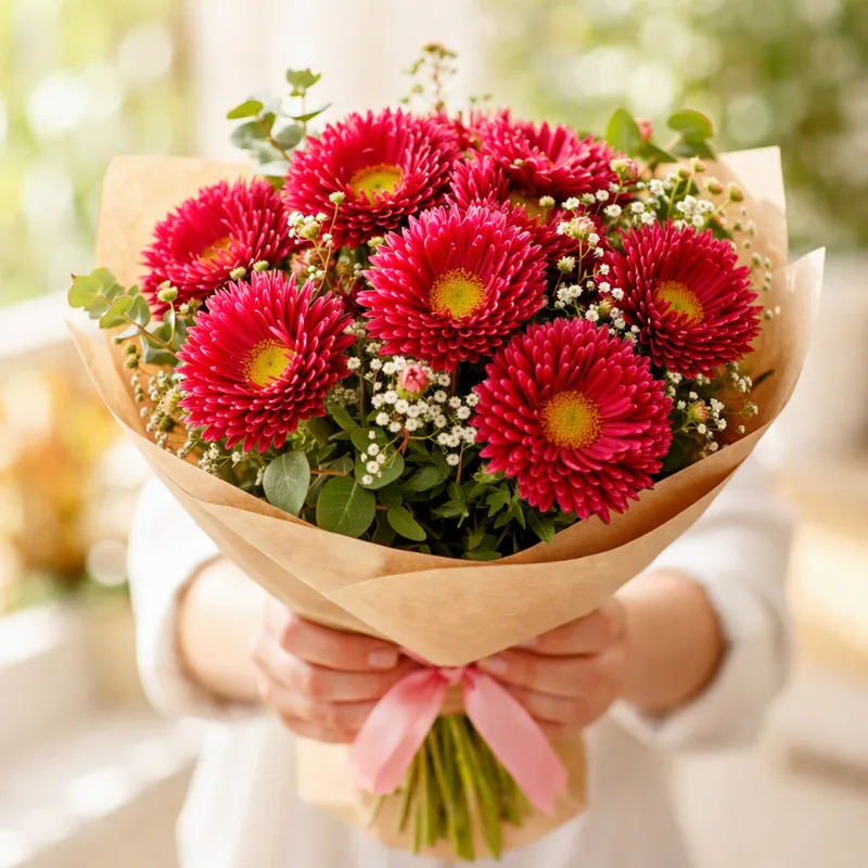 Aster - rot - Bild 3