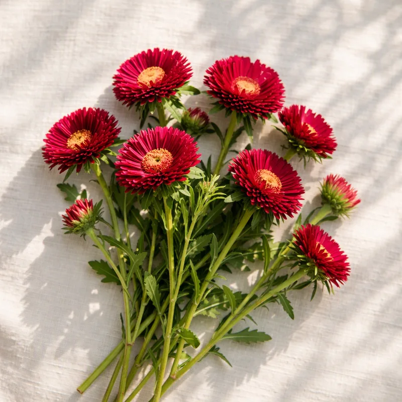Aster - rot - Bild 4