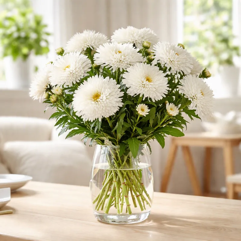 Aster - weiß - Bild 2