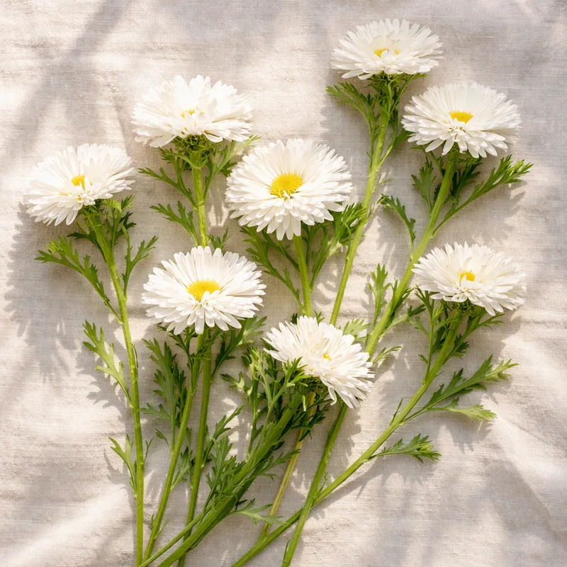 Aster - weiß - Bild 4