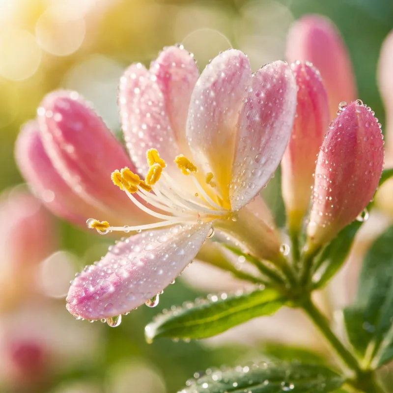 Geißblatt - rosa