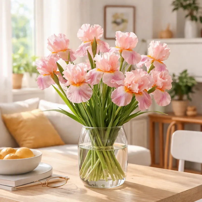 Iris - rosa - Bild 2