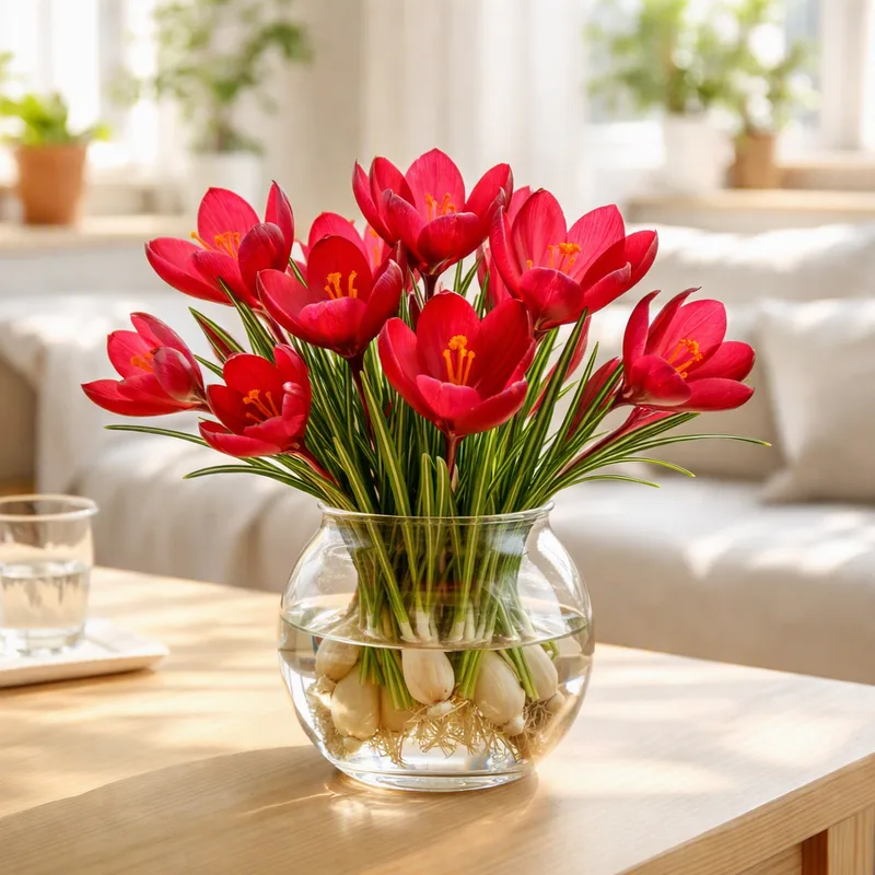 Krokus - rot - Bild 2