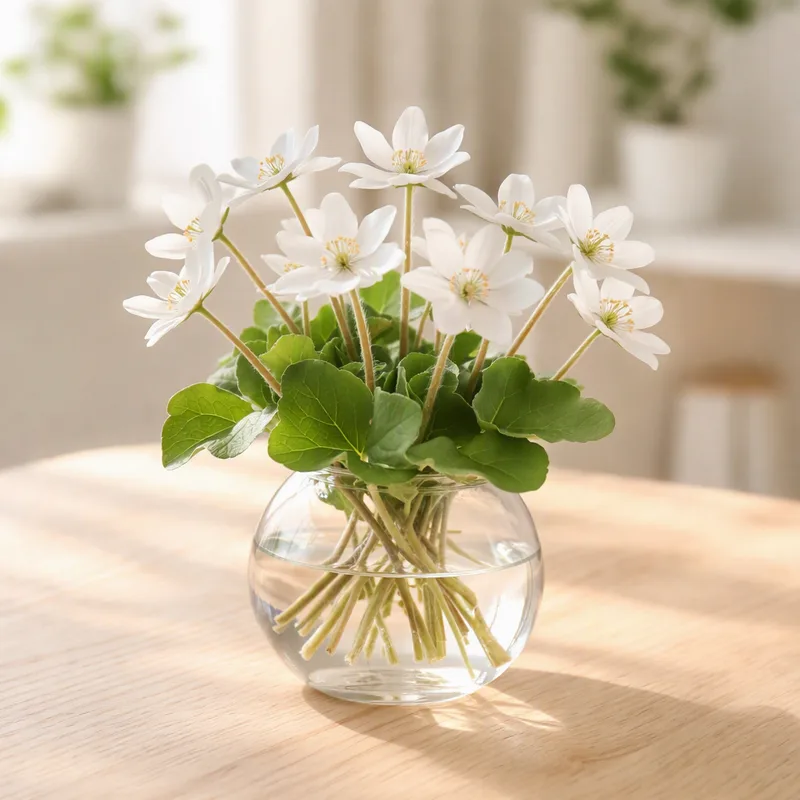 Leberblümchen - weiß - Bild 2