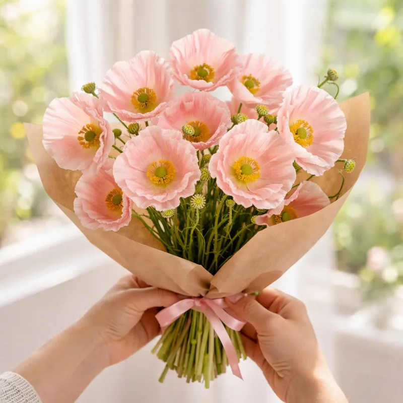 Mohn - rosa - Bild 3