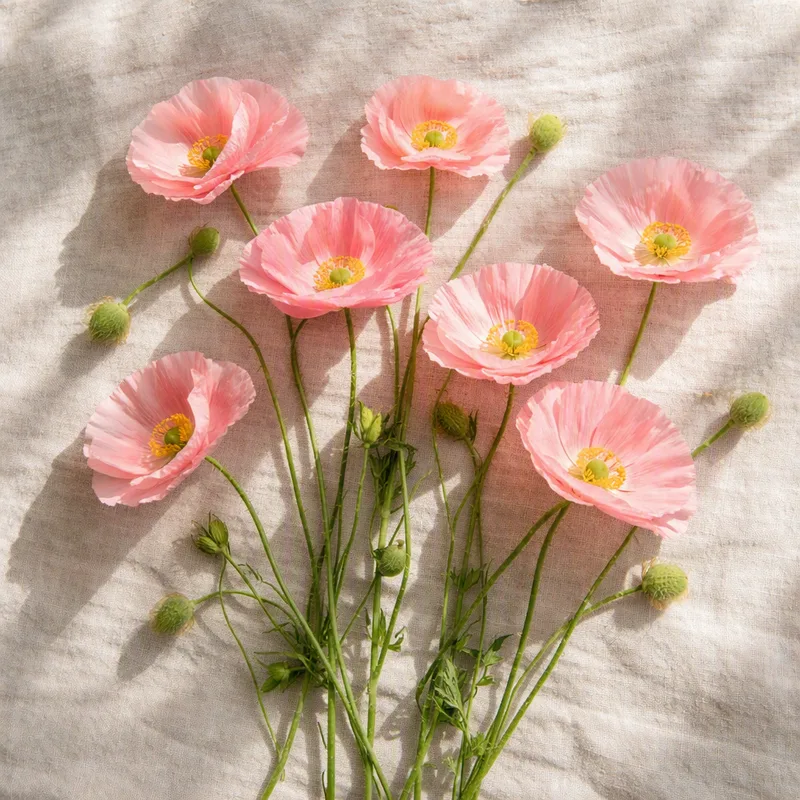 Mohn - rosa - Bild 4