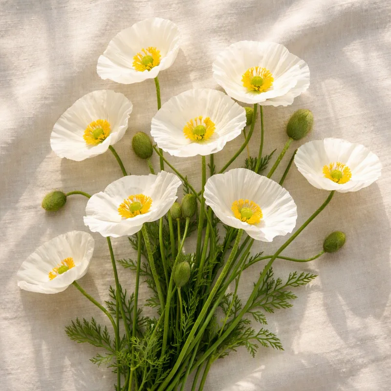 Mohn - weiß - Bild 4