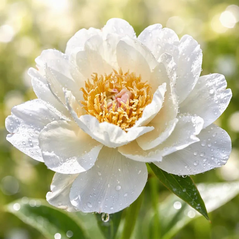 Pfingstrose - romantische Blume mit üppigen Blütenblättern