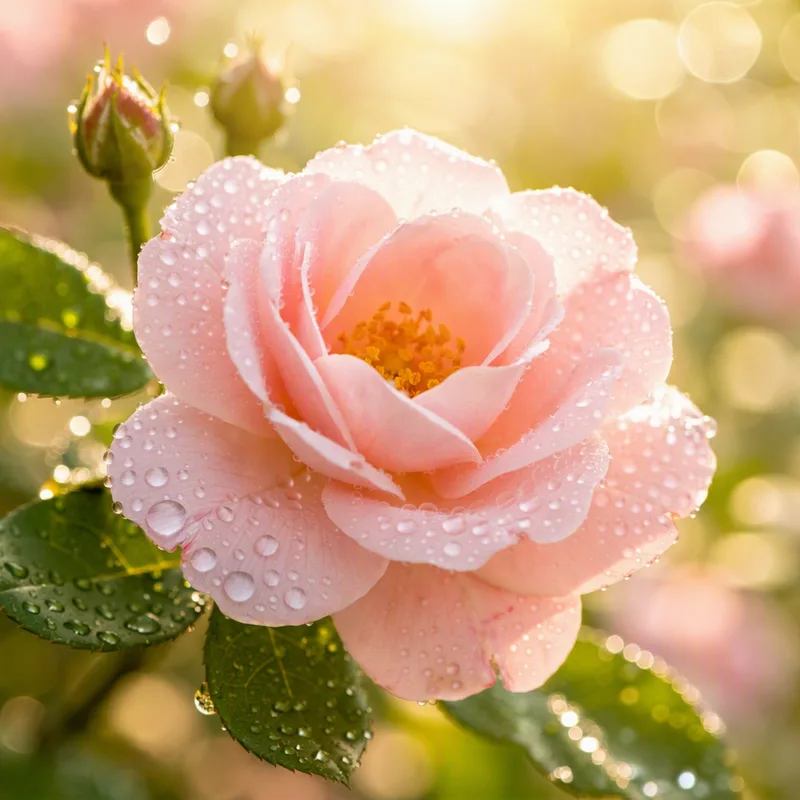 Rosa Rosen Romantik