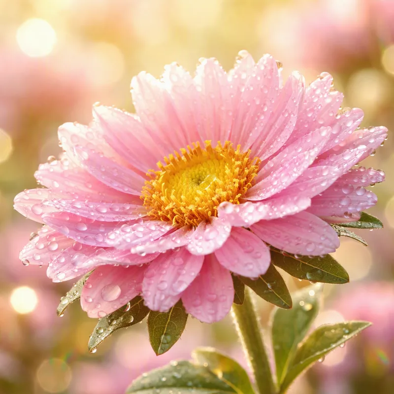 Sommeraster - rosa