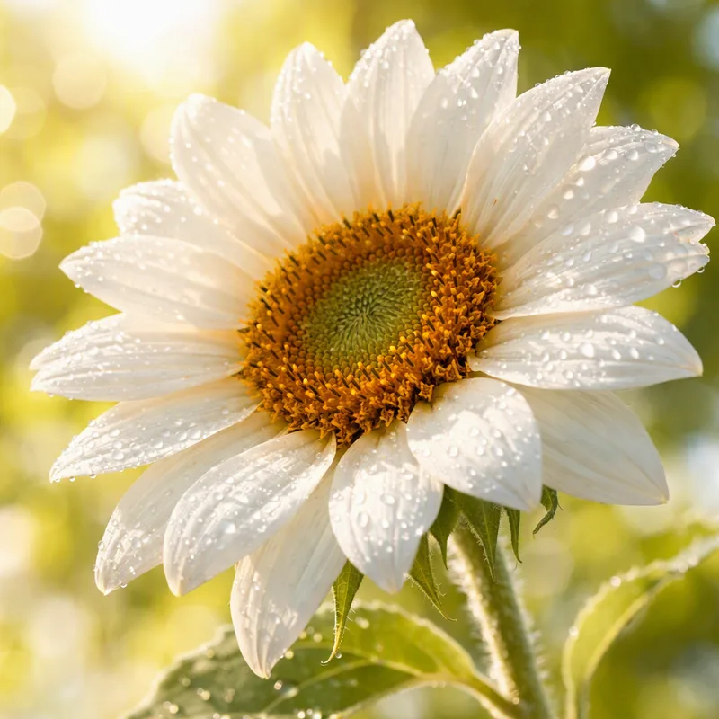 Hellgelbe Sonnenblume