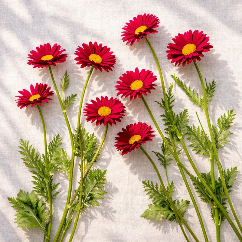 Wiesenmargerite - rot - Bild 4