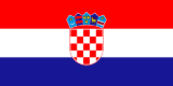 Flagge von Kroatien